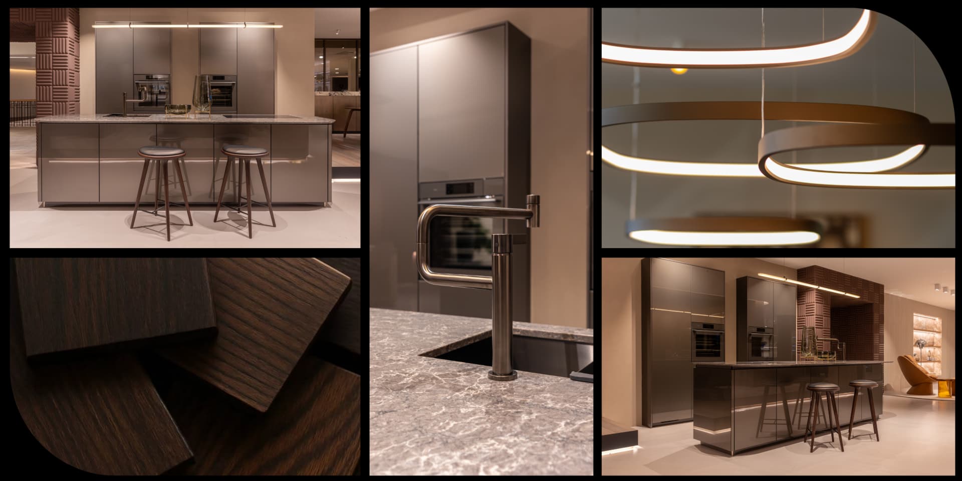 Taupe keuken moodboard