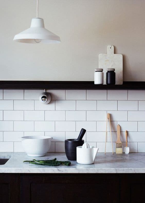 Tegels white kitchen