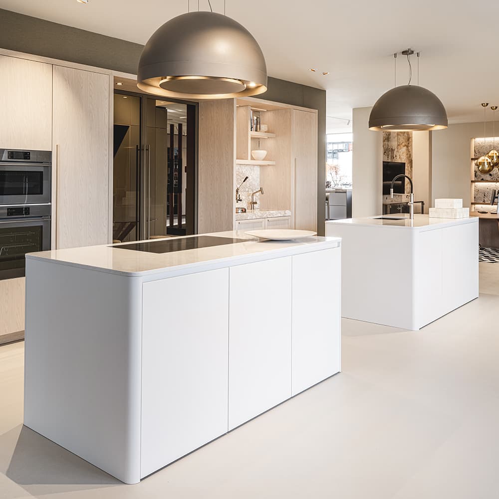 Twee eilanden in keuken