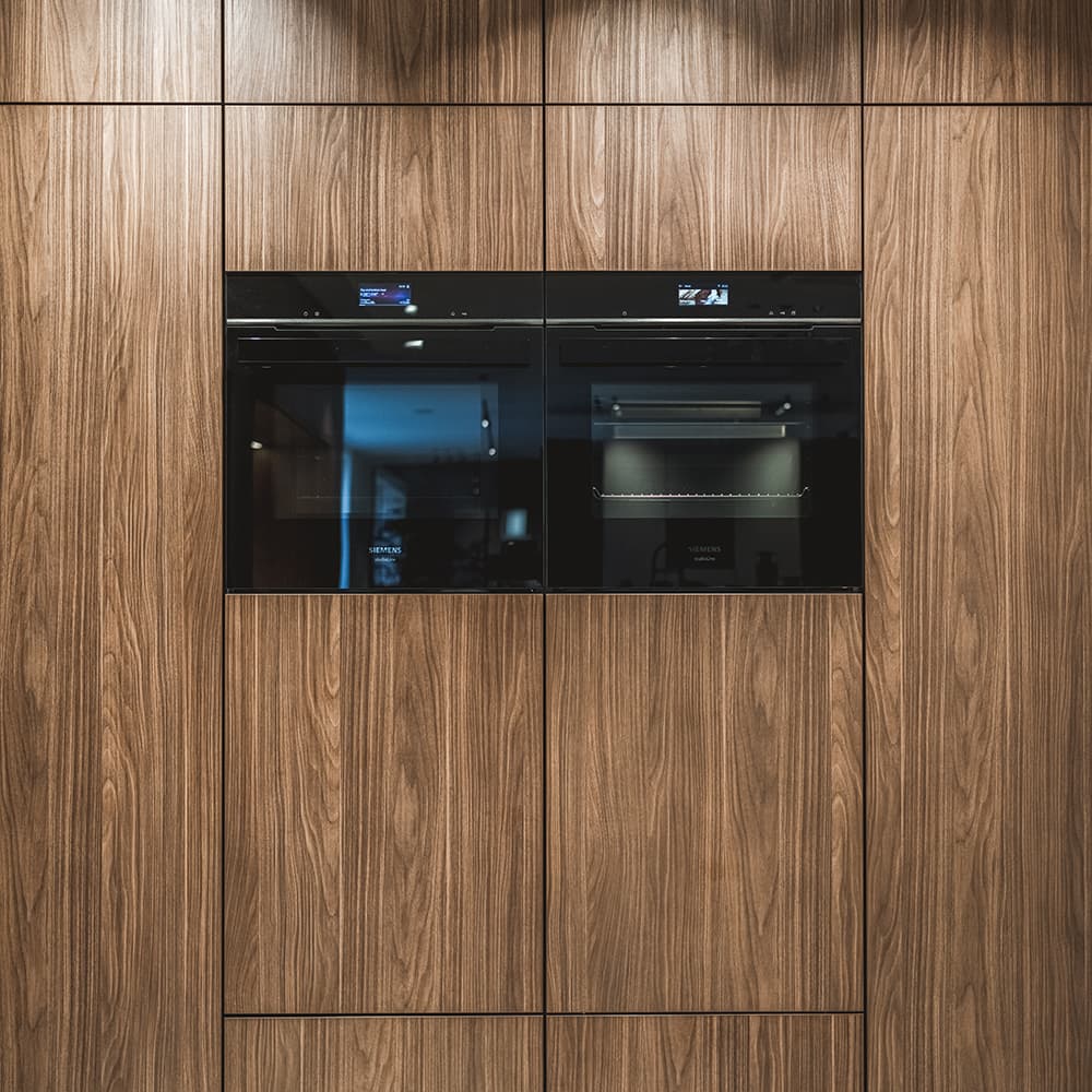 Kastenwand met 2 ovens