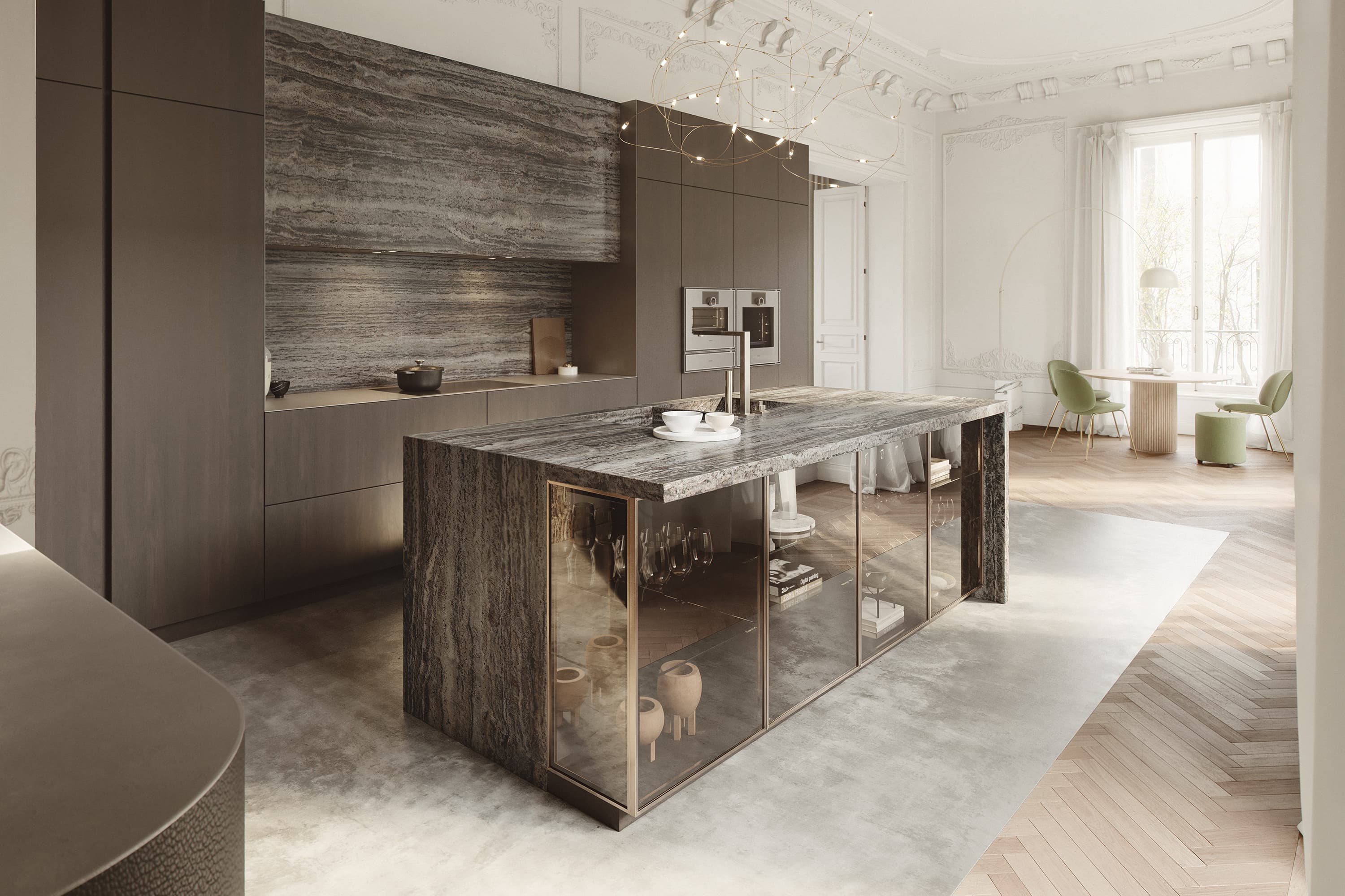 Luxe designkeuken